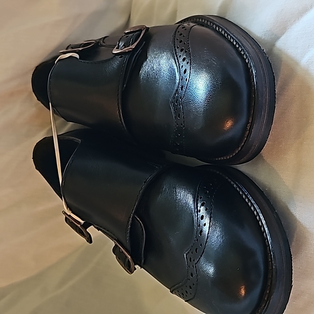 Wolverine double buckle monk strap shoes/loafers, bnwt, size 5